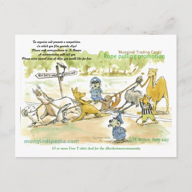 Kneipengeschäft Postkarte (Vorderseite)