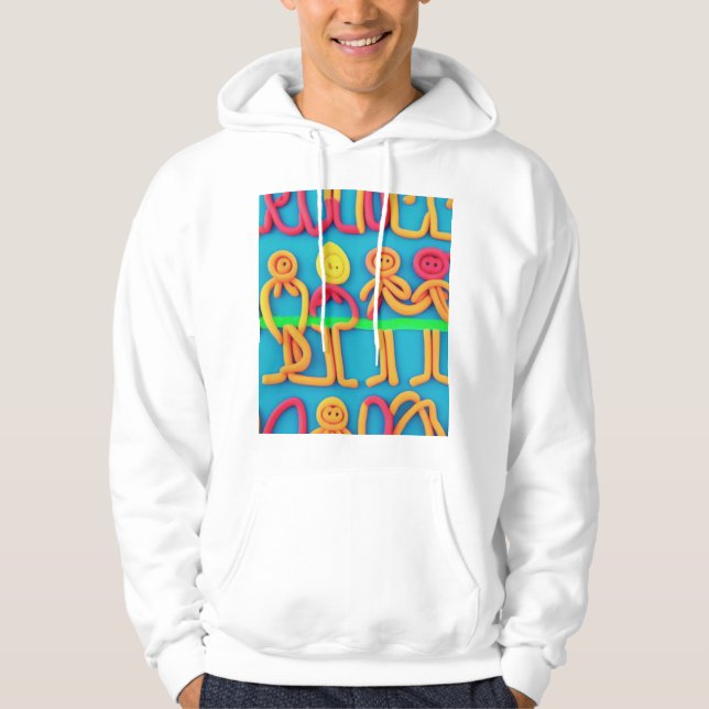 Knetmasse Hoodie (Vorderseite)