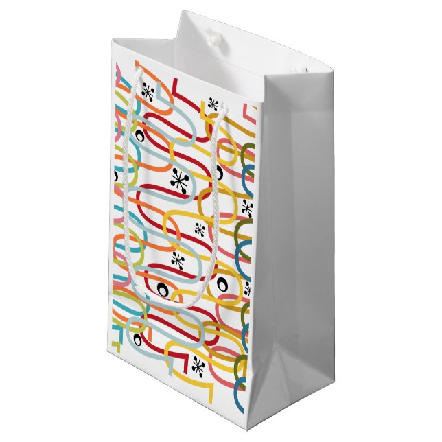 Knickbrille Kleine Geschenktüte (Vorderseite Schrägansicht)