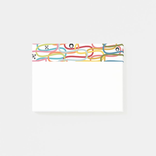 Knickbrille Post-it Klebezettel (Vorderseite)
