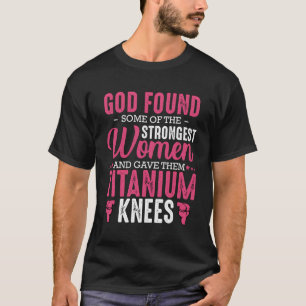 Knie-Ersatz-Operation Krankenhaus Erholung Wel T-Shirt