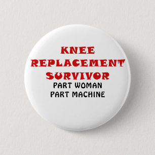 Knie-Ersatz-Überlebend-Teil-Frauen-Teil-Maschine Button
