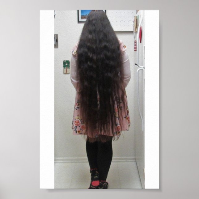 Knie Length Hair Poster (Vorne)