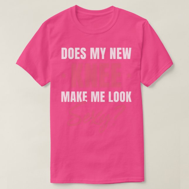 Knie-Operation-Erholung für Frauen Knee-Ersatz T-Shirt (Design vorne)
