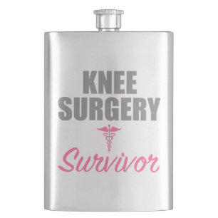 Knie-Operation Flachmann