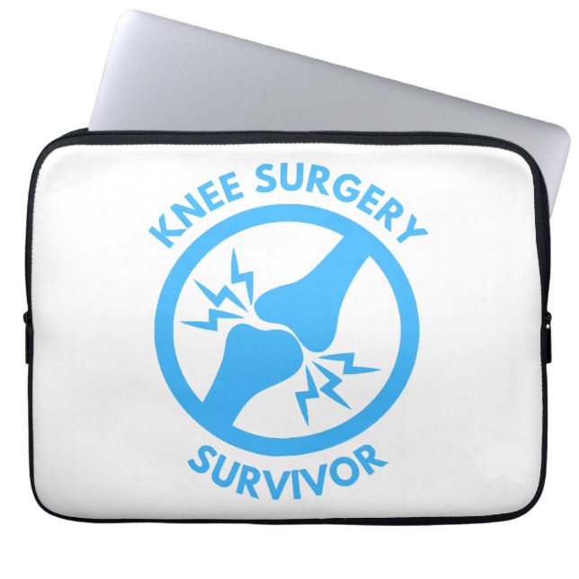 Knie-Operation Laptopschutzhülle (Vorderseite)