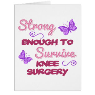 Knie Operation Strong