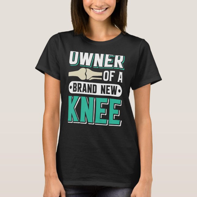 Knie Operation Survivor Bionic Knee Club Repla T-Shirt (Vorderseite)