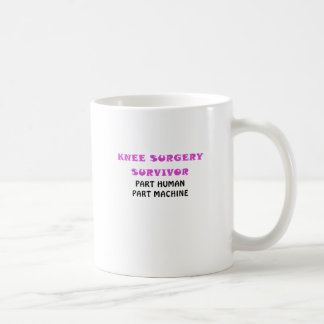 Knie-Operations-Überlebend-Teil-menschliche Kaffeetasse
