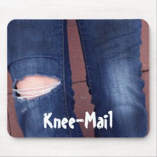 Knie-Post mousepad
