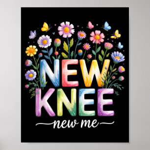 Knieersatz-Erholung Chirurgie Lustig Neues Knie N Poster