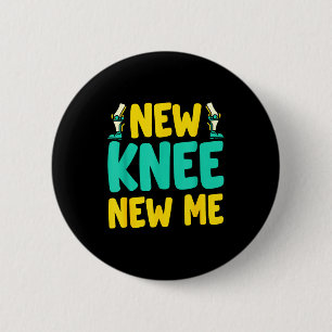 Knieersatz-Erholung Neues Knie Neues Ich Nach OP Button