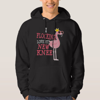 Kniegelenkersatz-Operation Gute Besserung Lustiger Hoodie
