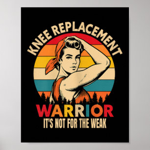 Kniegelenksersatzkrieger für Nachwuchskämpfer Poster