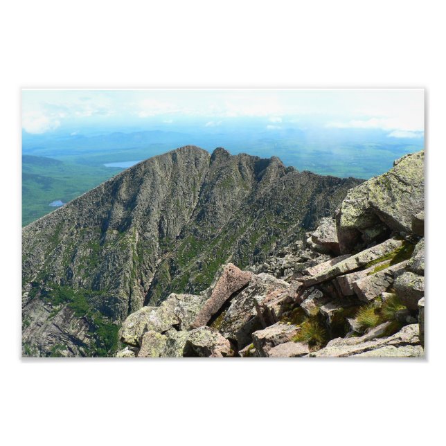 Knife Edge, Katahdin, Maine Fotodruck (Vorne)
