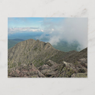 Knife Edge trail, Baxter State Park, Maine Postkarte
