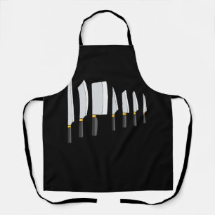 Knife Kit Küchenwerkzeuge Kochen Gadget T-Shirt Ko Schürze
