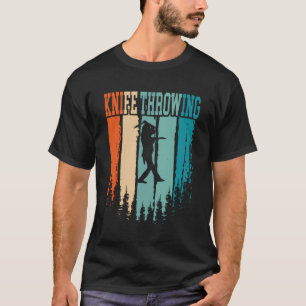 Knife wirbeln Retro Vintag T-Shirt