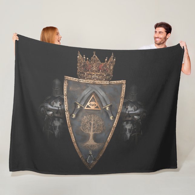 KNIGHEN UND SCHIELE FLEECEDECKE (Beispiel)