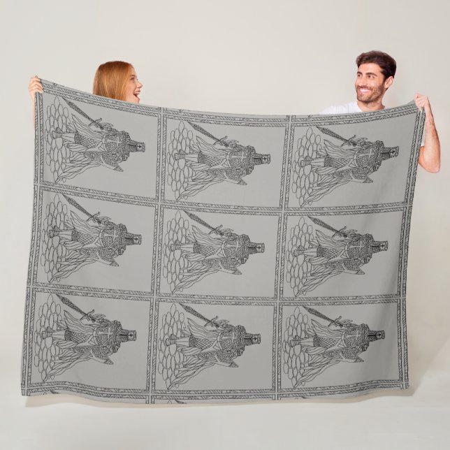 Knight Blanket Fleecedecke (Beispiel)