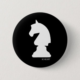 Knight Chess Piece Group Kostüm Schach Club Schach Button