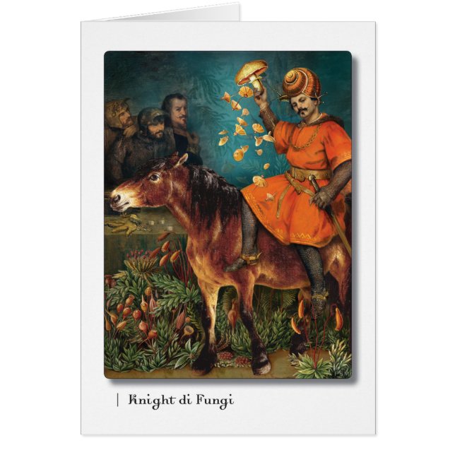 Knight di Fungi Tarot (Devant)