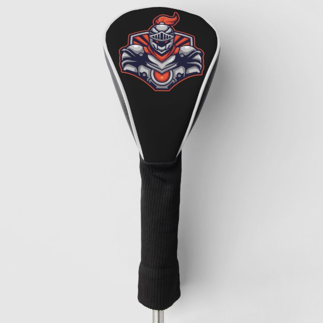 Knight Golf Head Cover Golf Headcover (Vorderseite)