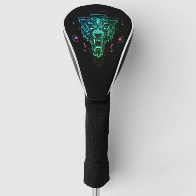 Knight Golf Head Cover Golf Headcover (Vorderseite)