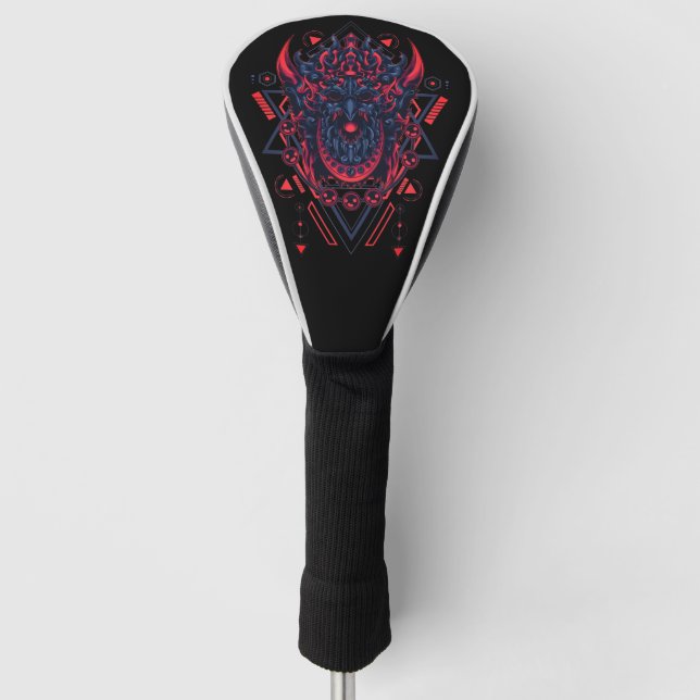 Knight Golf Head Cover Golf Headcover (Vorderseite)