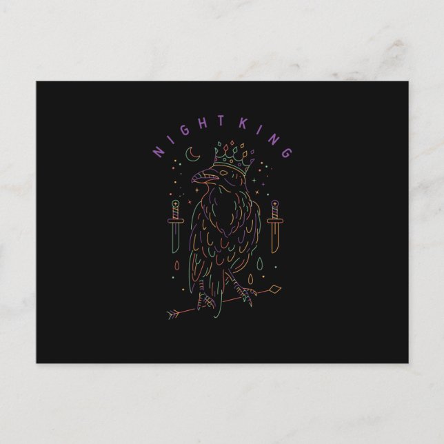 Knight King Postkarte (Vorderseite)