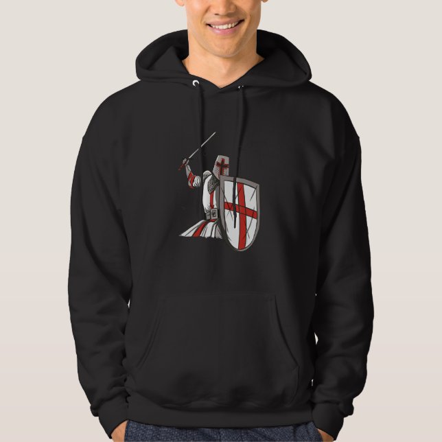 Knight Medieval and Renaissance Ren Fair Hoodie (Vorderseite)