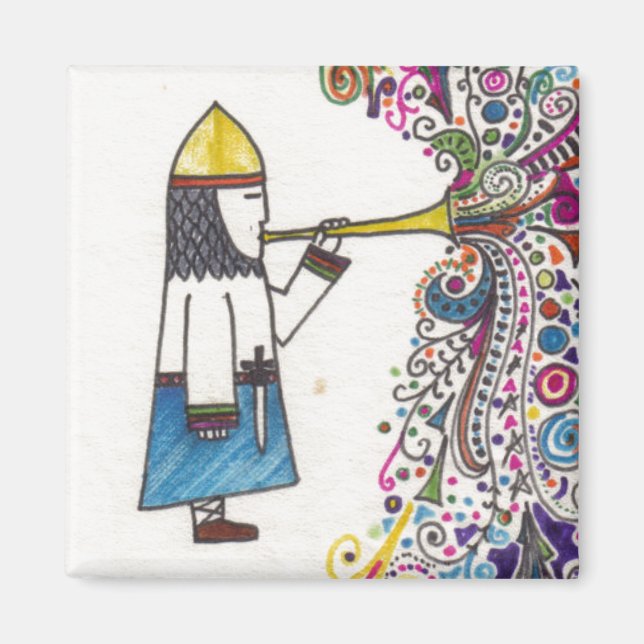 KNIGHT MUSIK Magnet (Vorne)