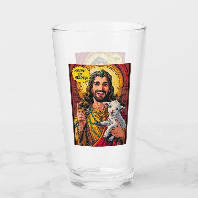 KNIGHT OF HEARTS GLAS (Rückseite)