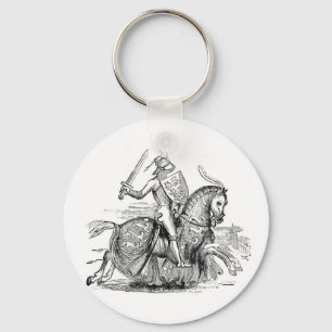Knight on Horseback Schlüsselanhänger