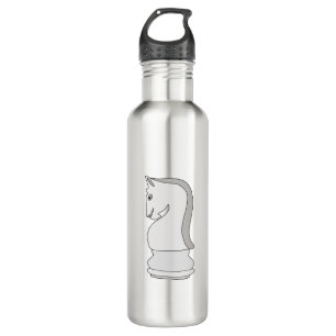 Knight Schach Edelstahlflasche