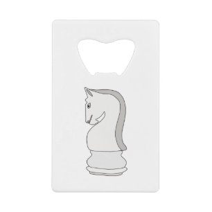 Knight Schach Geldbeutel Flaschenöffner