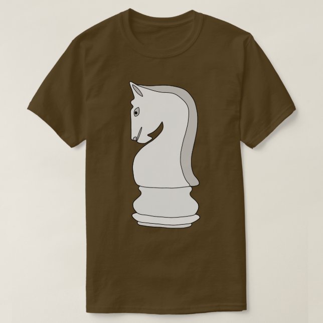 Knight Schach T-Shirt (Design vorne)