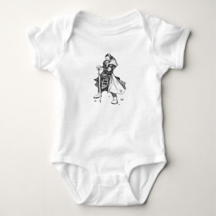 Knight templar baby strampler