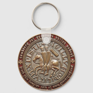 KNIGHT TEMPLAR GEO COIN SCHLÜSSELANHÄNGER