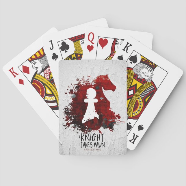 Knight übernimmt Patha von Martha Sweeney Spielkar Spielkarten (Rückseite)