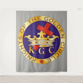 KNIGHTS DES GOLDENEN KREISES WANDTEPPICH