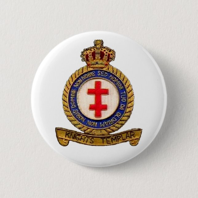 KNIGHTS TEMPLAR BUTTON (Vorderseite)