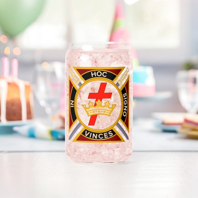Knights Templar Dosenglas (Insitu (Geburtstag))