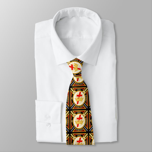 Knights Templar Krawatte (Gebunden)
