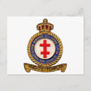 KNIGHTS TEMPLAR POSTKARTE