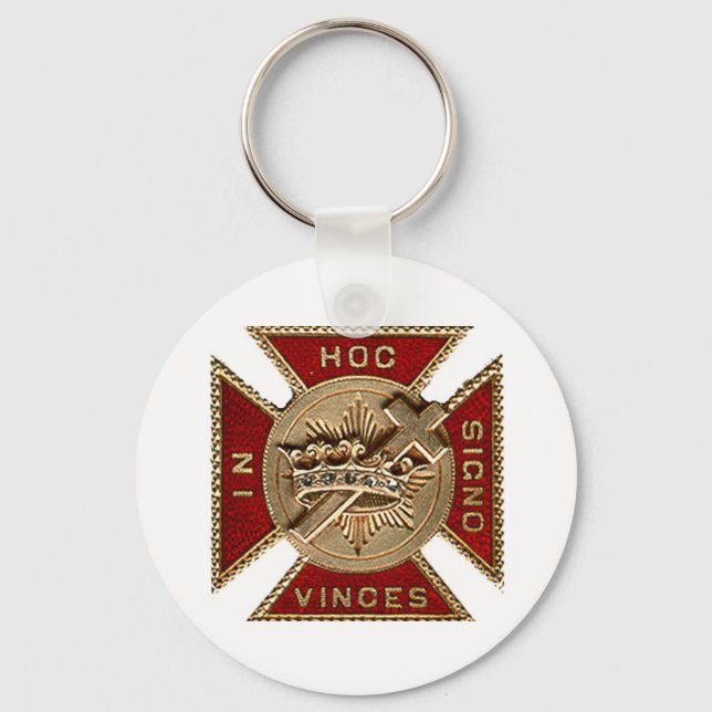 KNIGHTS TEMPLAR SCHLÜSSELANHÄNGER (Vorderseite)
