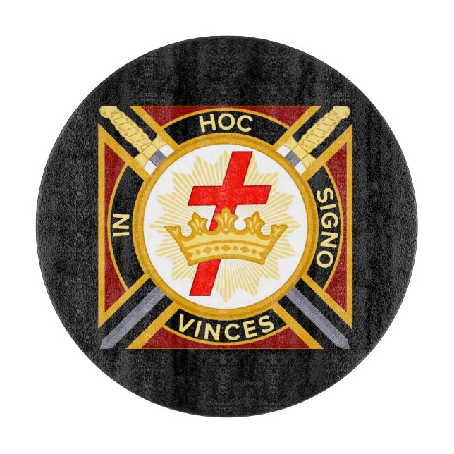 Knight's Templar Schneidebrett (Vorderseite)