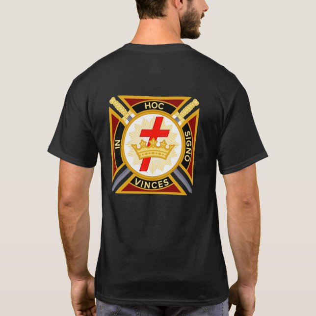 Knights Templar T-Shirt (Rückseite)