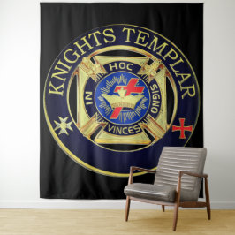 Knights Templar Wandteppich