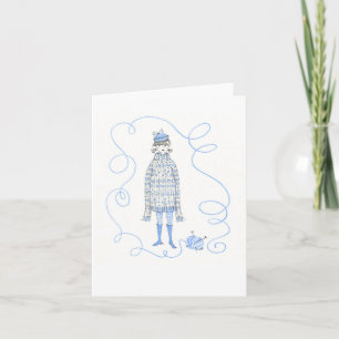 Knit One Purl Too / 4 x 5.6 carte de note